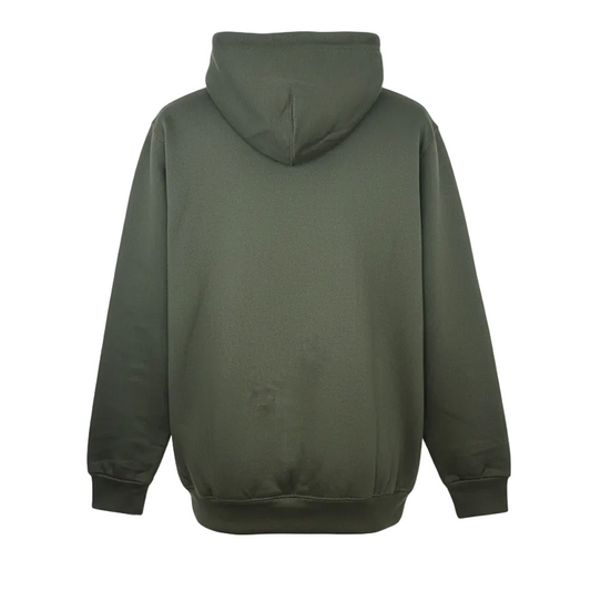 MEN'S FLEECE PULLOVER HOODIE 320 GSM HEAVY QUALITY (OLIVE GREEN)