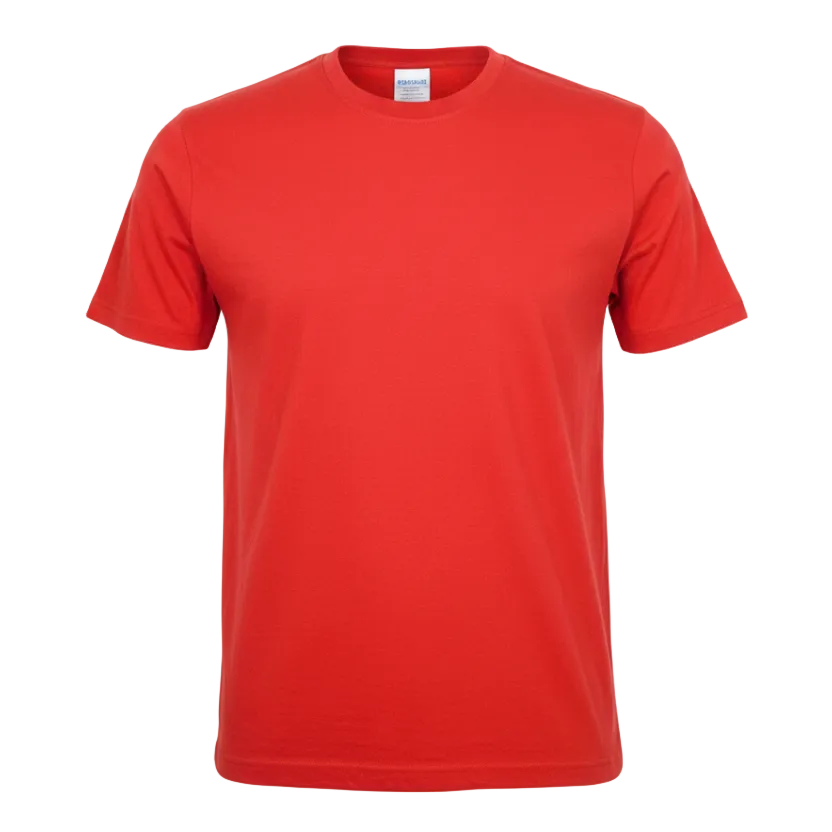 PLAIN CREWNECK T-SHIRTS (RED)