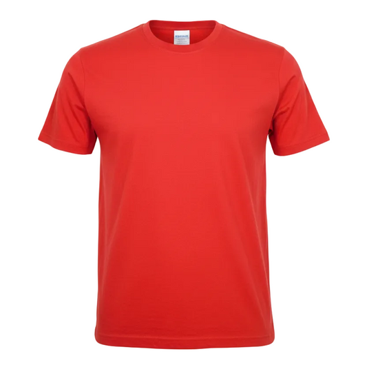 PLAIN CREWNECK T-SHIRTS (RED)