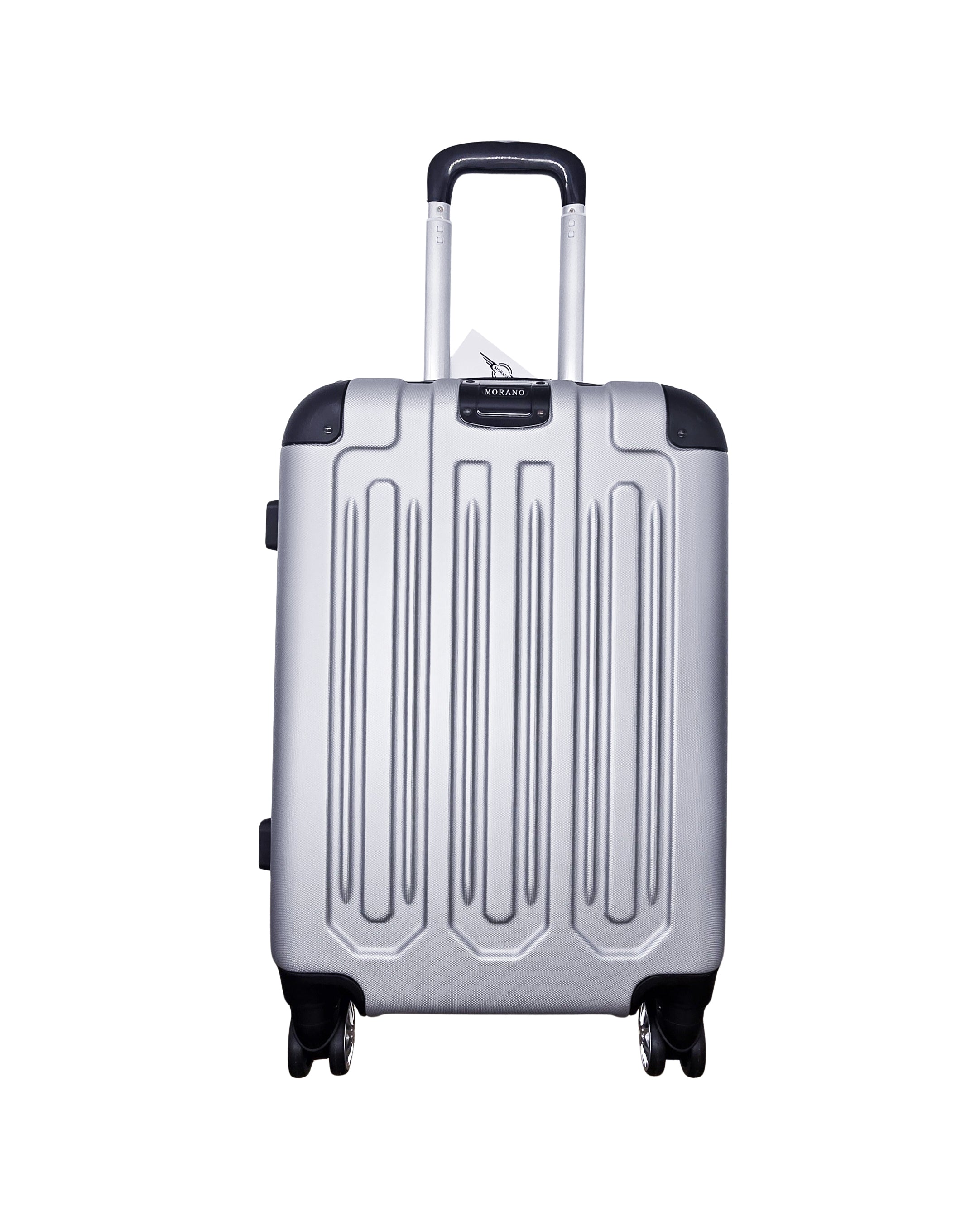 MORANO HARD COVER LIGHT WEIGHT LUGGAGES (SILVER GREY)