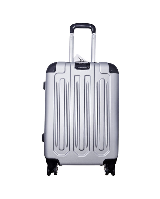 MORANO HARD COVER LIGHT WEIGHT LUGGAGES (SILVER GREY)