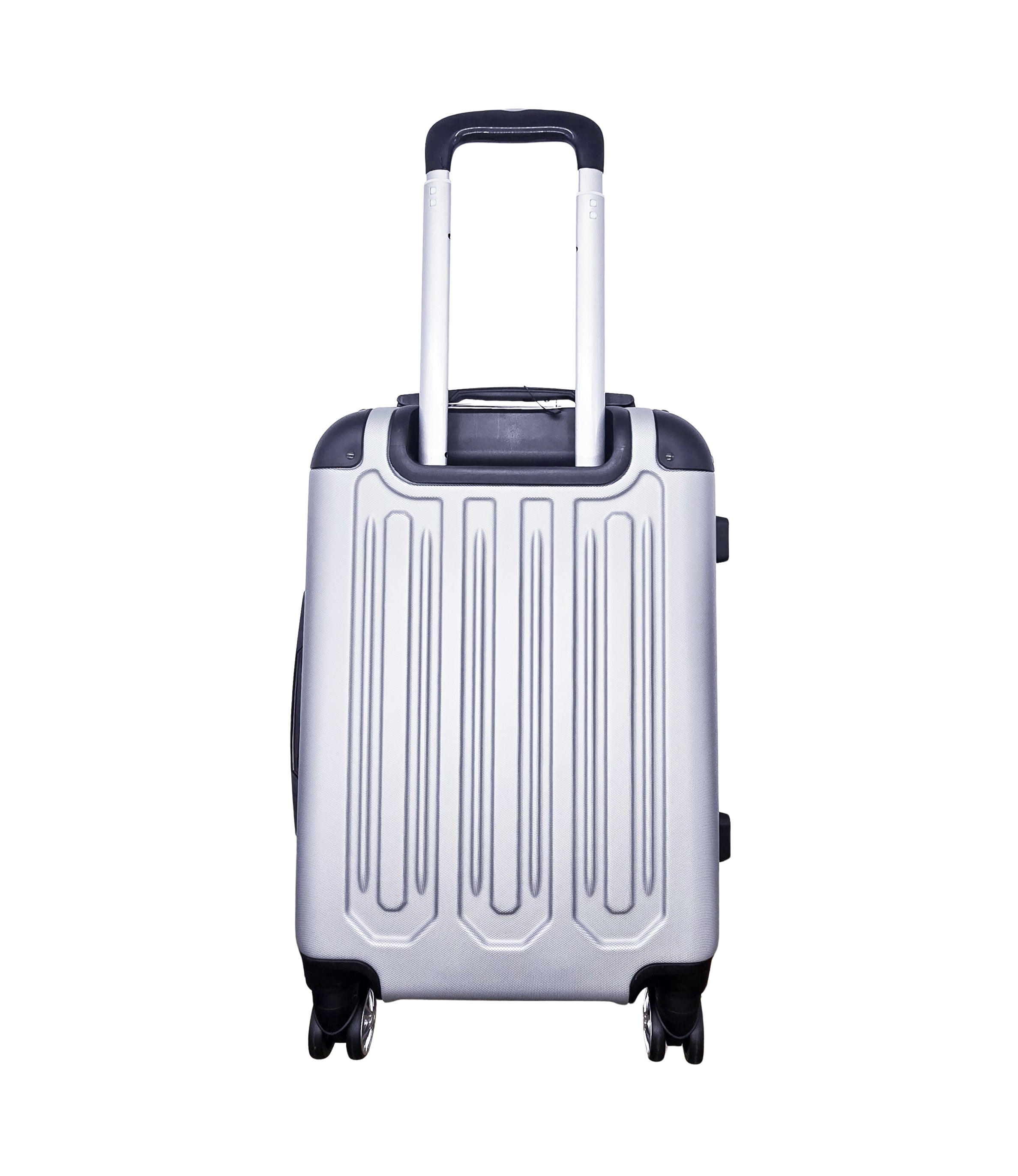 MORANO HARD COVER LIGHT WEIGHT LUGGAGES (SILVER GREY)