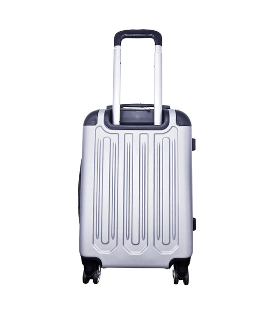 MORANO HARD COVER LIGHT WEIGHT LUGGAGES (SILVER GREY)
