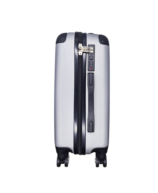 MORANO HARD COVER LIGHT WEIGHT LUGGAGES (SILVER GREY)