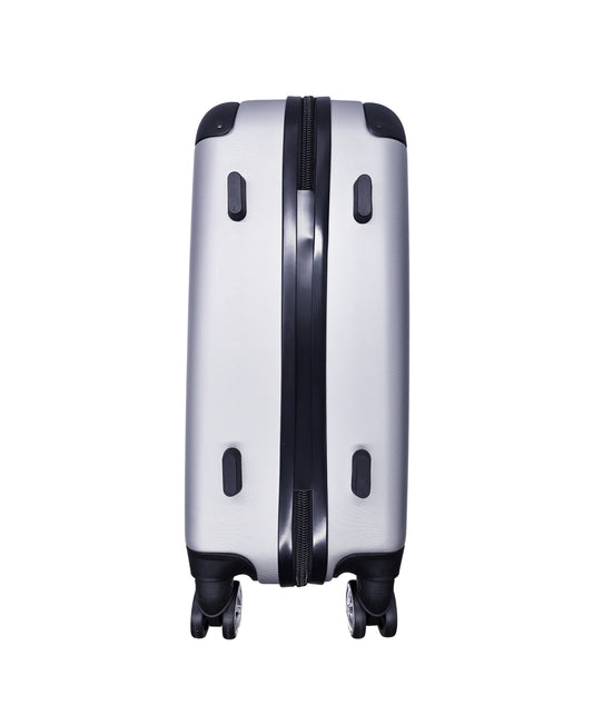 MORANO HARD COVER LIGHT WEIGHT LUGGAGES (SILVER GREY)
