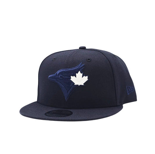 950 TORONTO BLUE JAYS NAVY WITH WHITE LEAF SNAPBACK