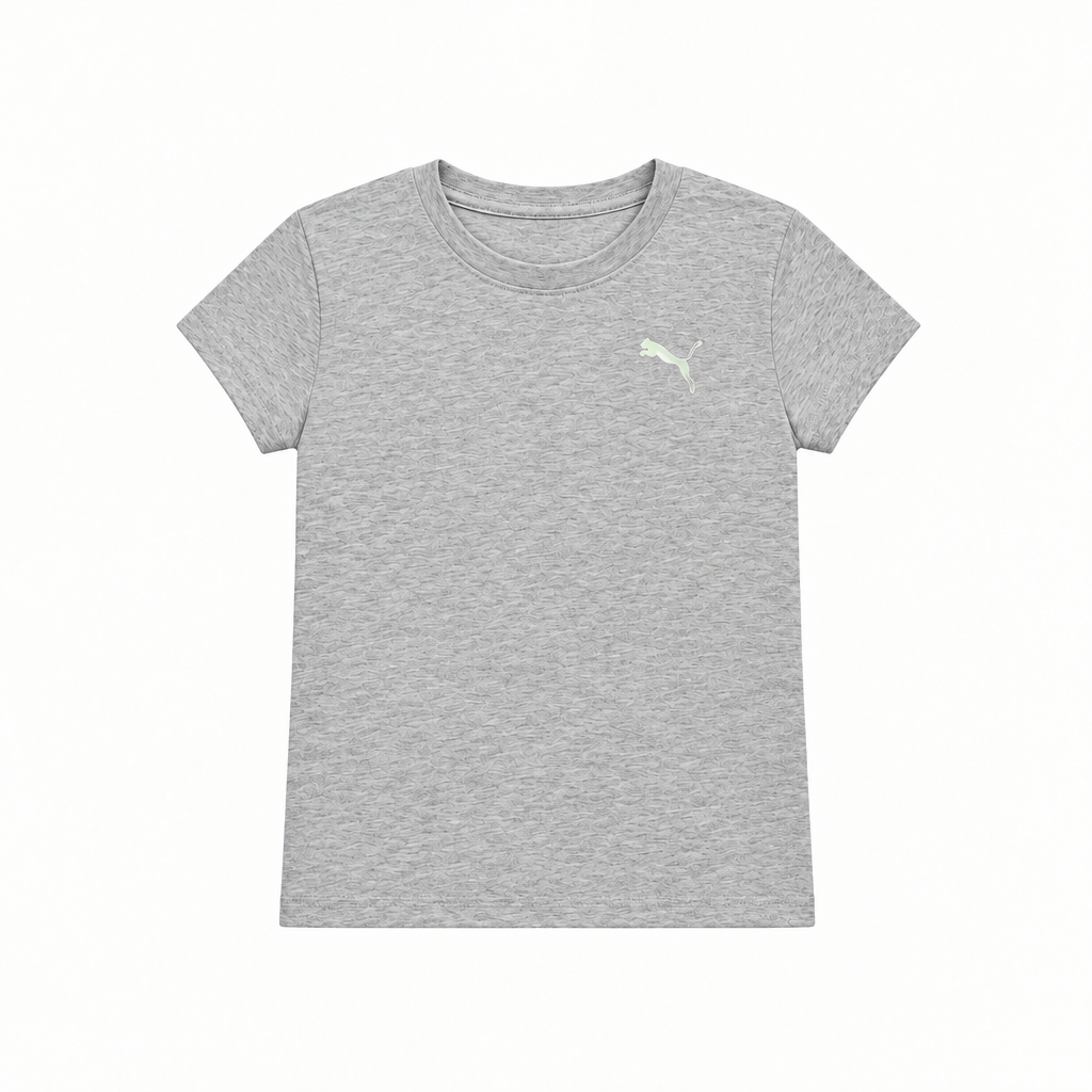 PUMA CORE PACK KIDS TEE (4-7 YEARS) (Available in Grey and Black)