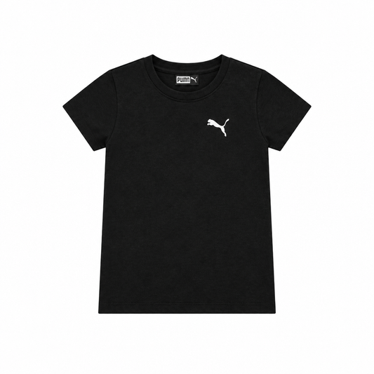 PUMA CORE PACK KIDS TEE (4-7 YEARS) (Available in Grey and Black) Black