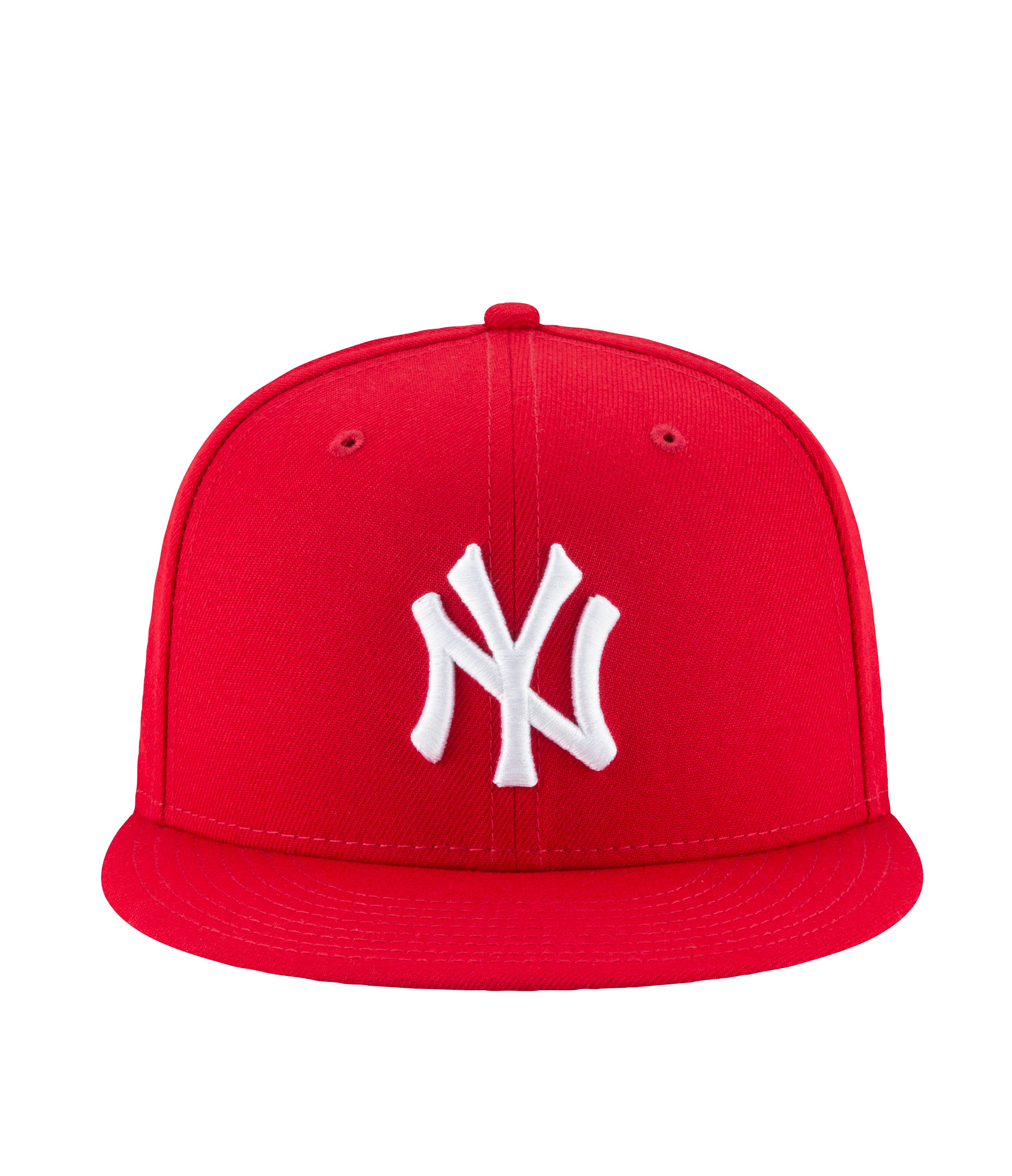 59FIFTY MEN'S MLB NEW YORK YANKEES RED/WHITE/GREY FITTED HAT