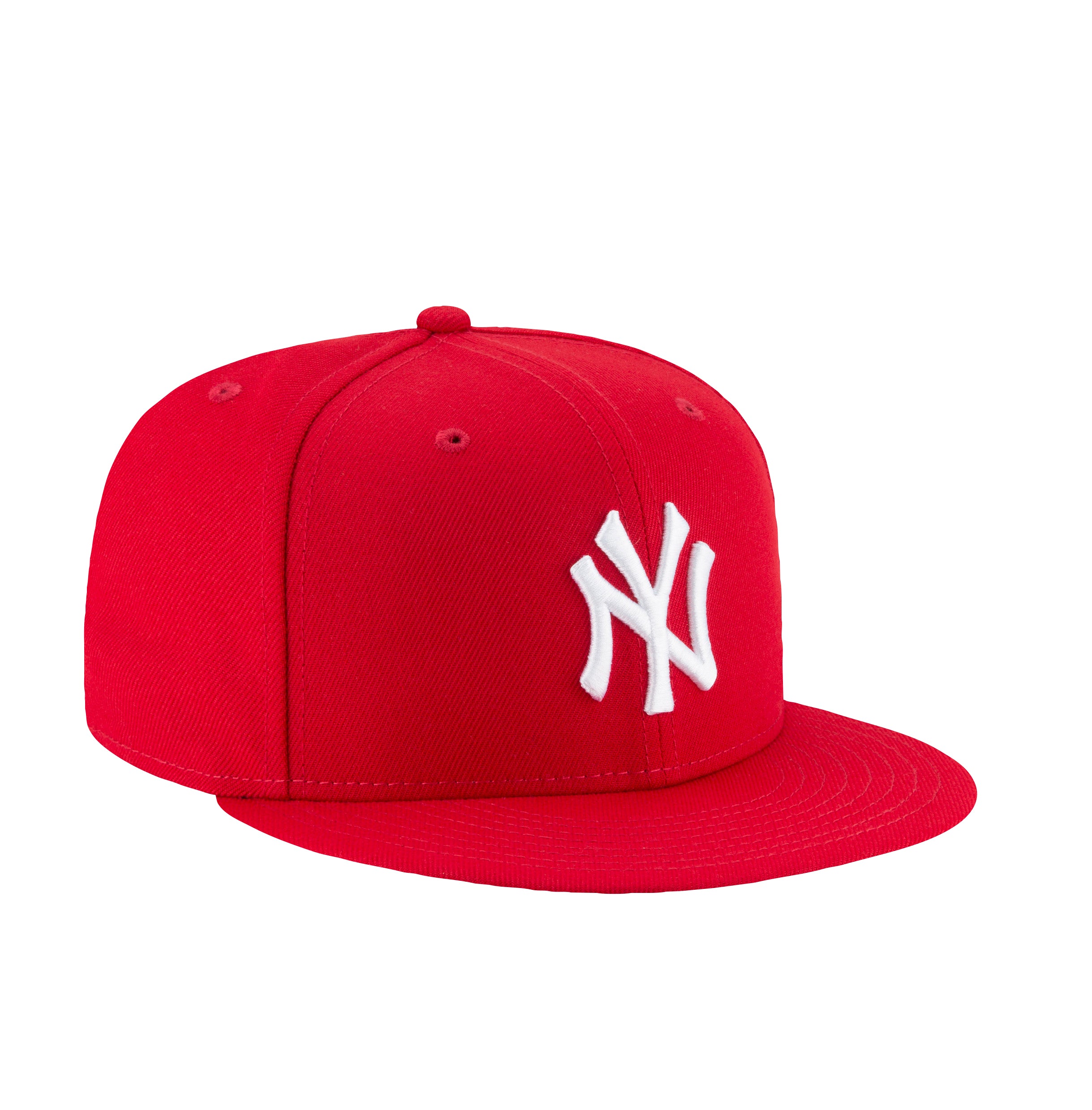 59FIFTY MEN'S MLB NEW YORK YANKEES RED/WHITE/GREY FITTED HAT