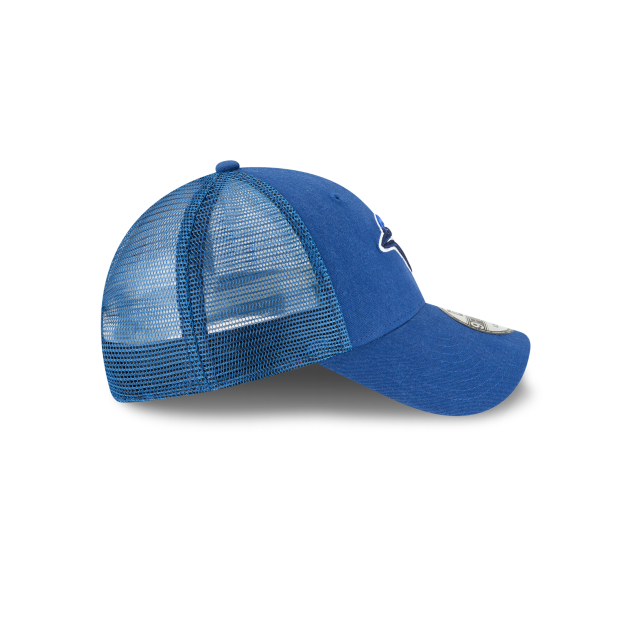 MEN'S NEW ERA MLB 9FORTY TORONTO BLUE JAYS ROYAL BLUE SNAPBACK TRUCKER HAT