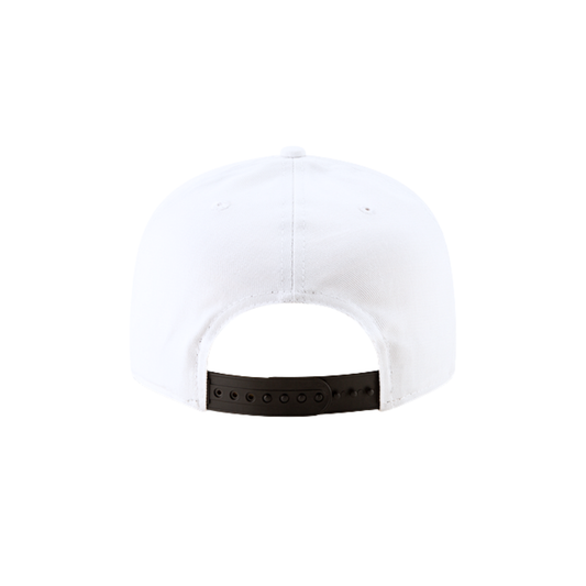 MEN'S NEW ERA NFL LAS VEGAS RAIDERS 9FIFTY WHITE & BLACK 2 TONE SNAPBACK HAT