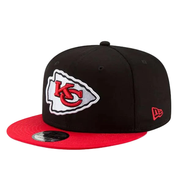 NEW ERA 9FIFTY NFL KANSAS CITY CHIEFS BLACK/RED SNAPBACK HAT
