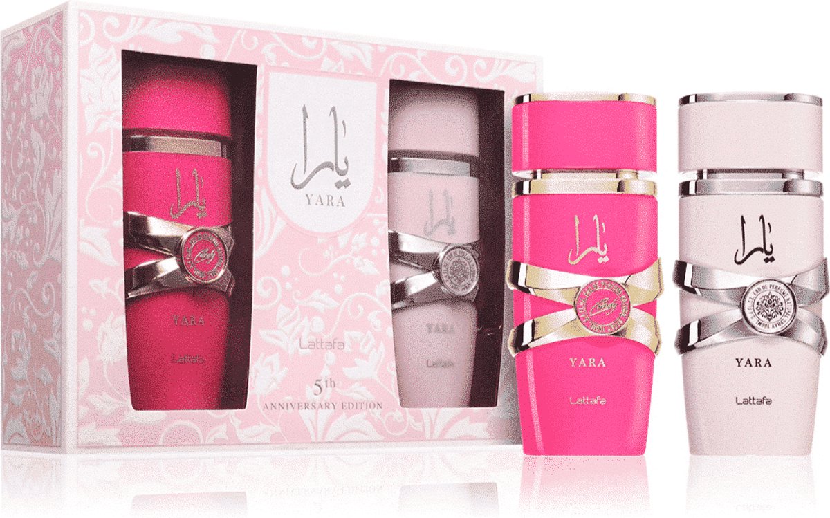 LATTAFA YARA & YARA CANDY 5TH ANNIVERSARY EDITION GIFT SET FOR HER