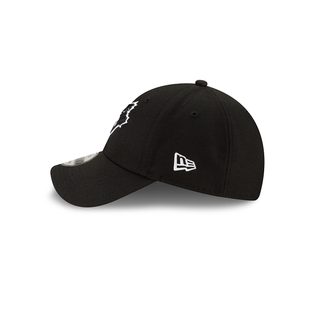 MEN'S NEW ERA MLB THE LEAGUE 9FORTY TORONTO BLUE JAYS BLACK & WHITE VELCRO ADJUSTABLE CAP