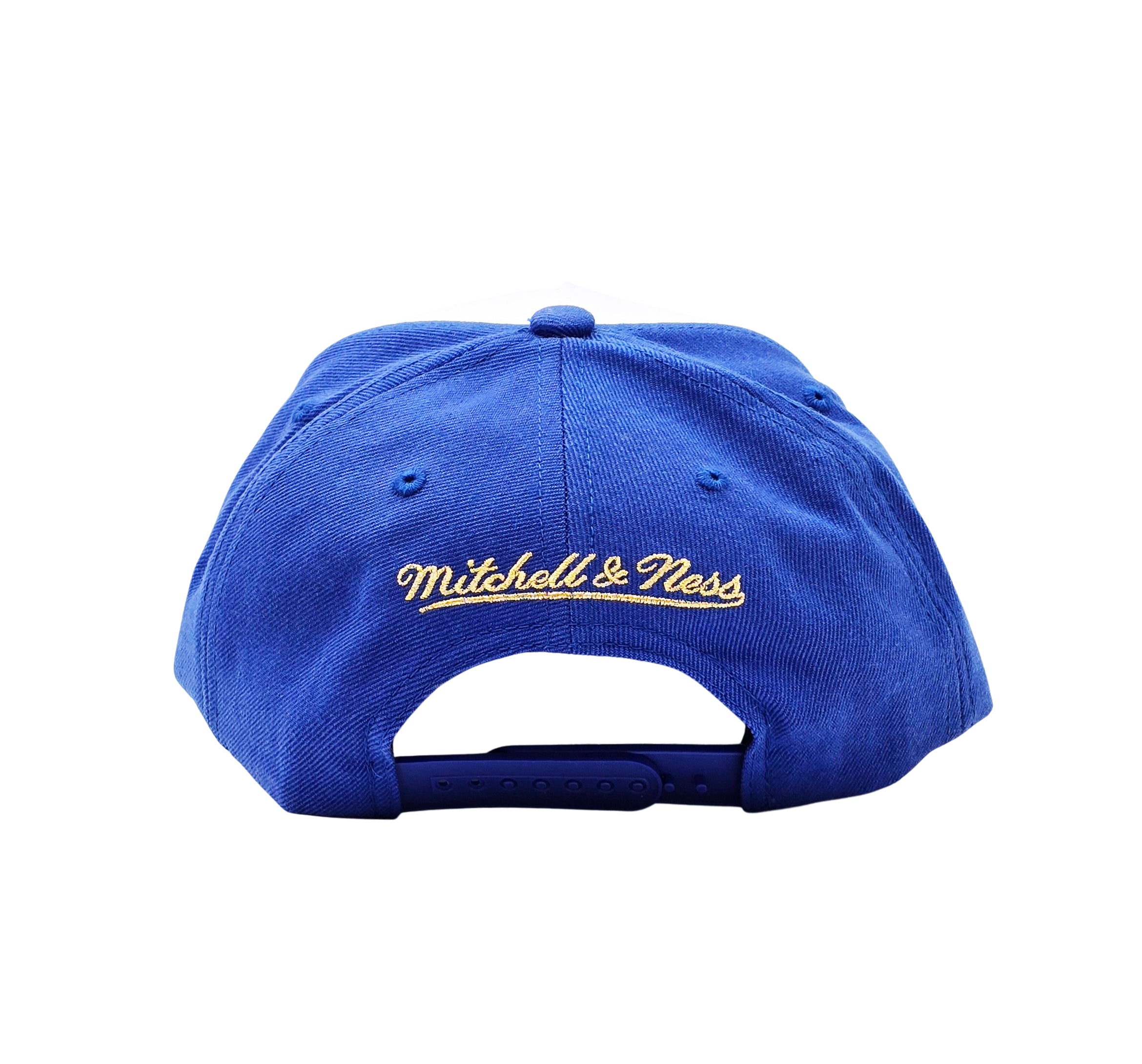 MITCHELL & NESS MLB TORONTO BLUE JAYS WORLD SERIES 2025 WHITE/ROYAL BLUE SNAPBACK CAP