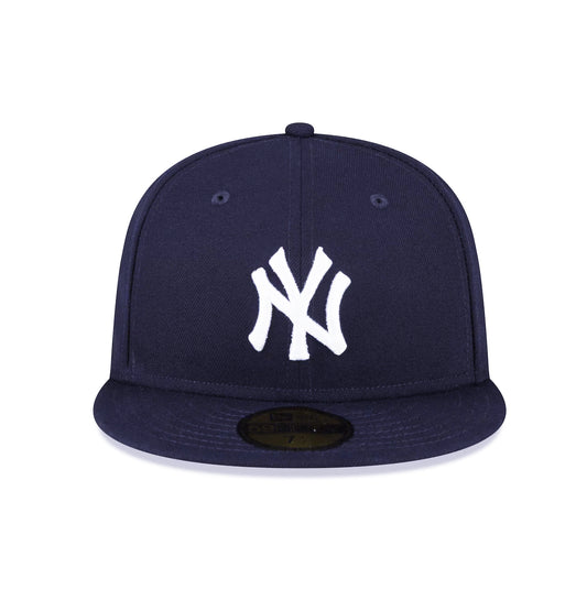 NEW ERA 59FIFTY MLB NEW YORK YANKEES 2025 POST SEASON NAVY BLUE FITTED HAT