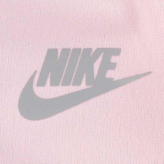 NIKE INFANT GIRLS TRICOT JACKET AND LEGGINGS SET (PINK/GREY SIZE 12M-24M)