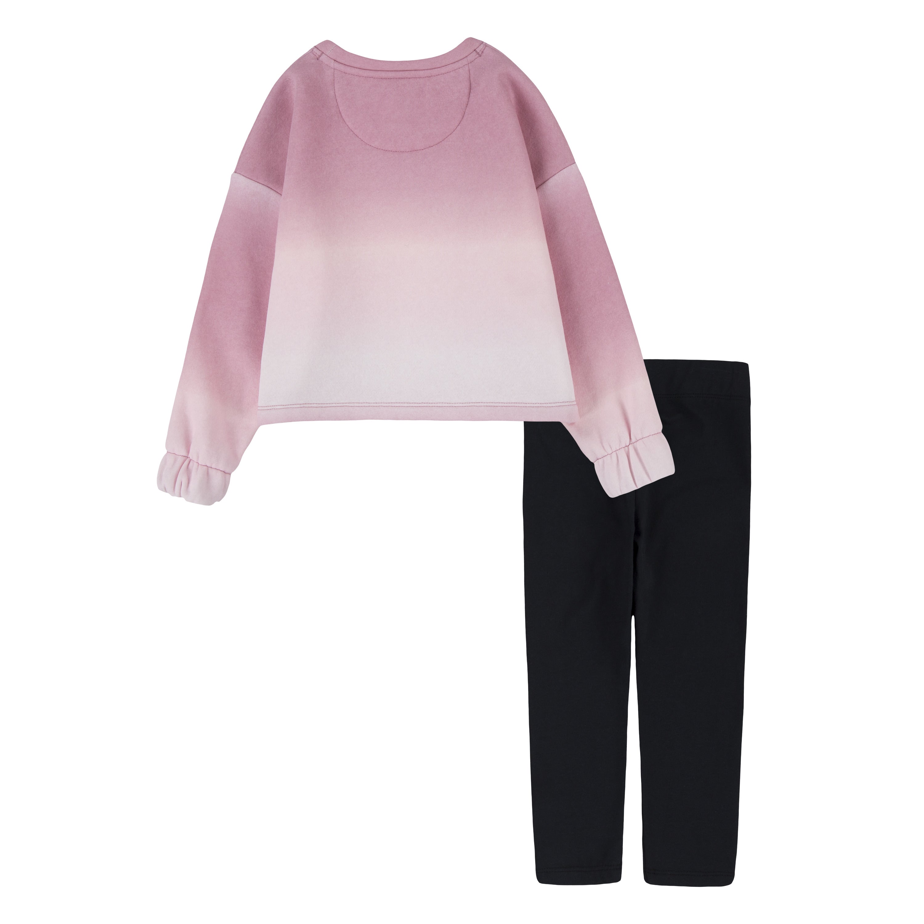 NIKE INFANT GIRLS PRINTED CLUB FLEECE LEGGINGS SET (PINK SIZE 12M-24M)