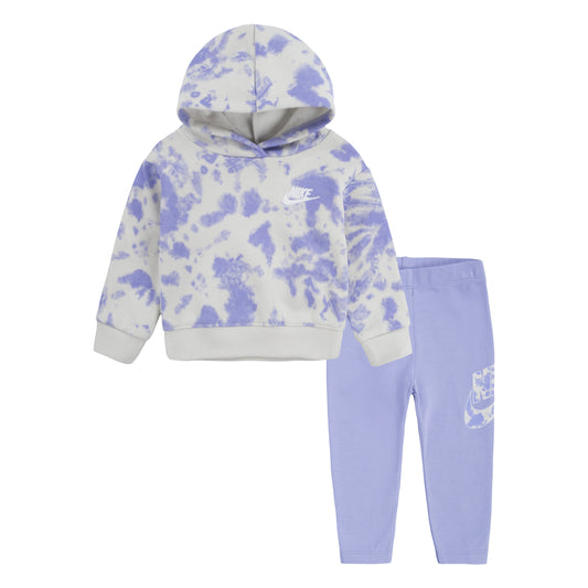NIKE BABY GIRL LEGGING SET (BLUE SIZE 12-24M)