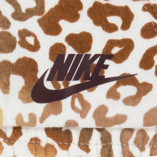 NIKE INFANT GIRLS HALF-ZIP HOODIE AND LEGGING SET (IVORY SIZES 12-24M)