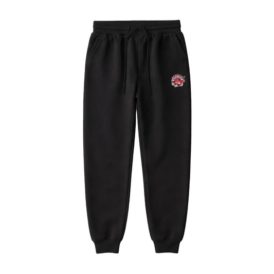 CITY OF DREAMS RAPTORS WE THE NORTH MEN'S BIG & TALL FLEECE TRACKSET (BLACK)
