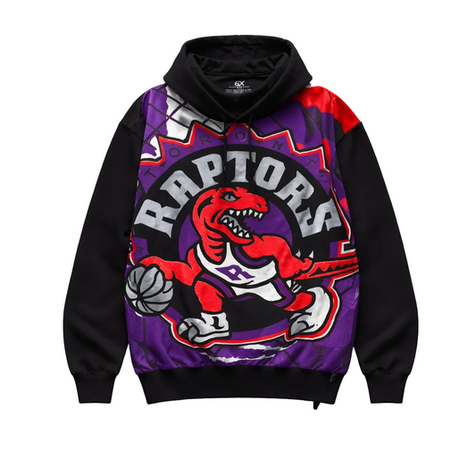 CITY OF DREAMS TORONTO RAPTORS MEN'S FLEECE TRACKSET (BLACK)