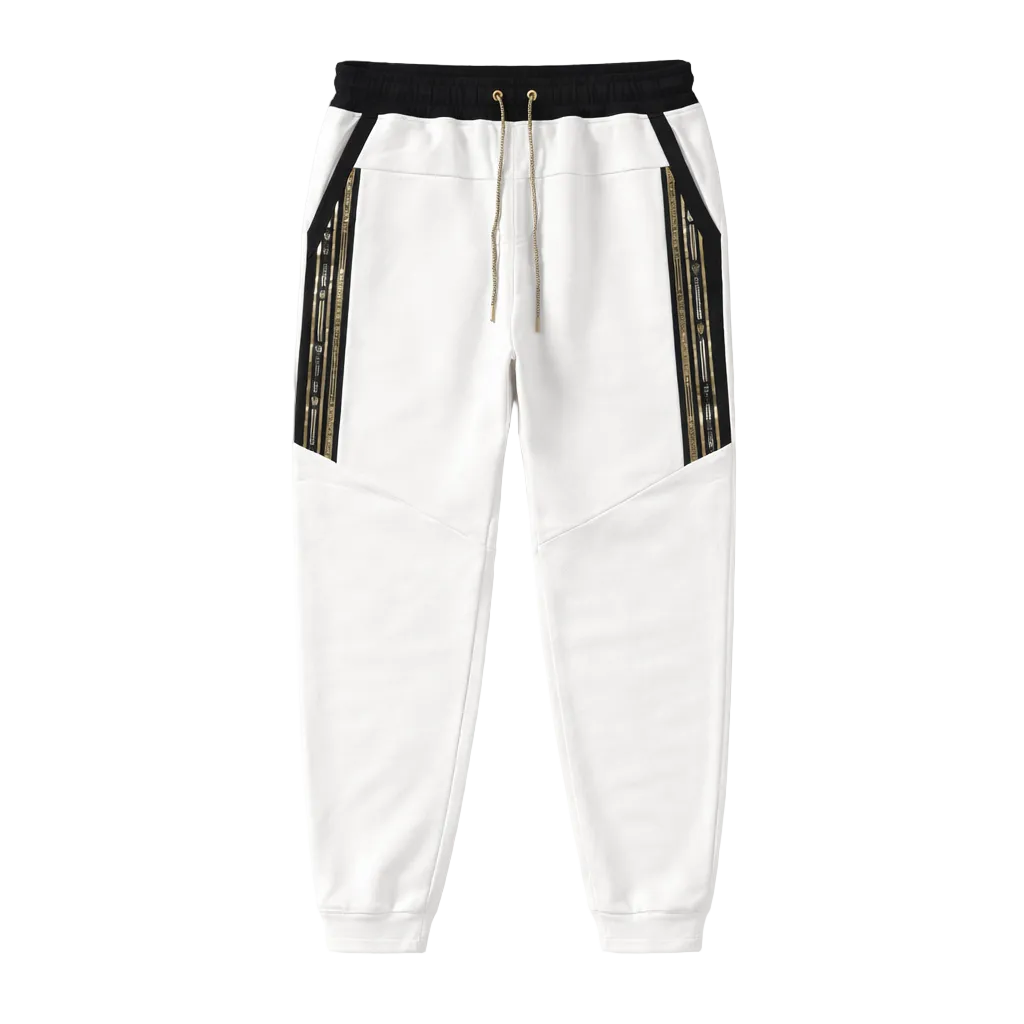 2 PCS MENS GOLD TAPE TRACKSET (BIG&TALL)