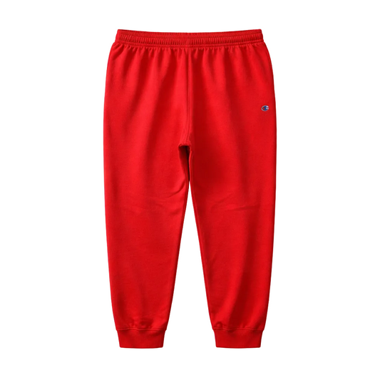 CHAMPION EMBROIDED LOGO TRACKSUIT (BIG&TALL) (RED)