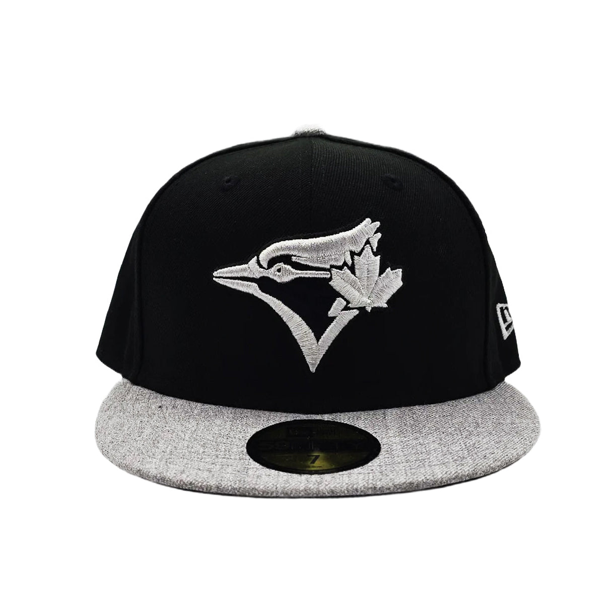 59FIFTY NEW ERA MLB TORONTO BLUE JAYS BLACK/GREY FITTED HAT