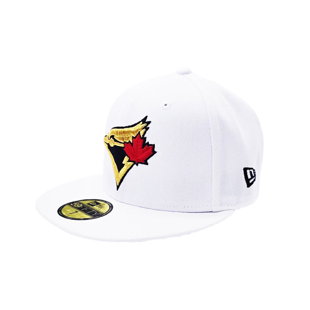 59FIFTY NEW ERA MLB 1993 WORLD SERIES TORONTO BLUE JAYS WHITE/GOLD FITTED HAT