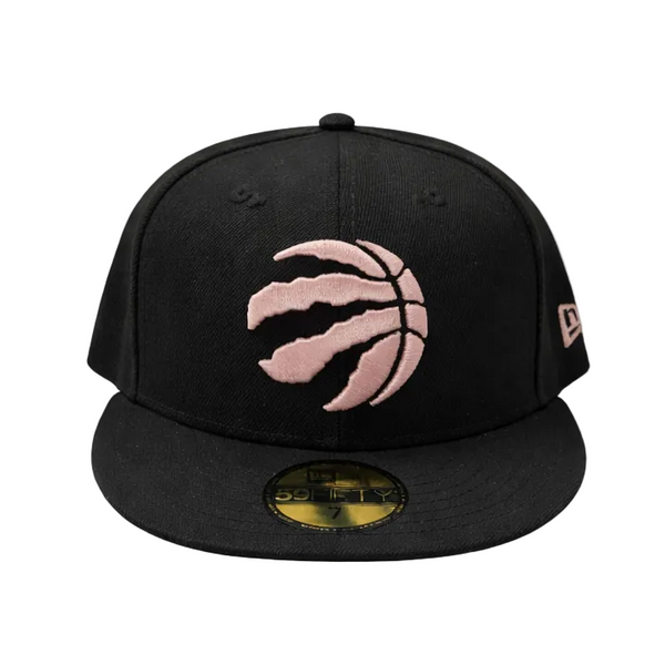 59FIFTY NEW ERA NBA TORONTO RAPTORS BLACK/PINK FITTED HAT