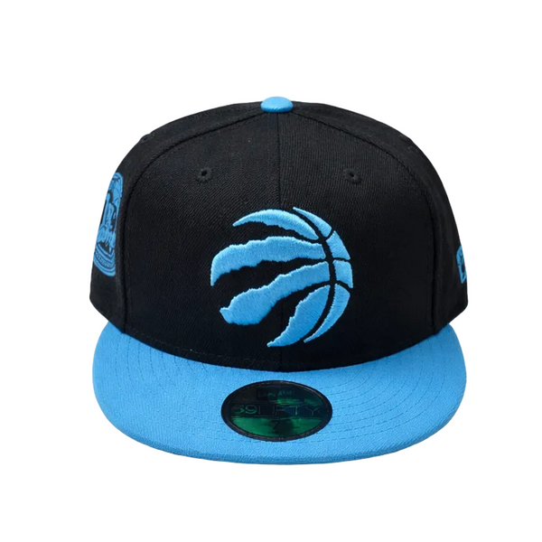59FIFTY NEW ERA NBA TORONTO RAPTORS 1X CHAMPS BLACK/FANATIC BLUE FITTED HAT