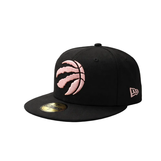 59FIFTY NEW ERA NBA TORONTO RAPTORS BLACK/PINK FITTED HAT