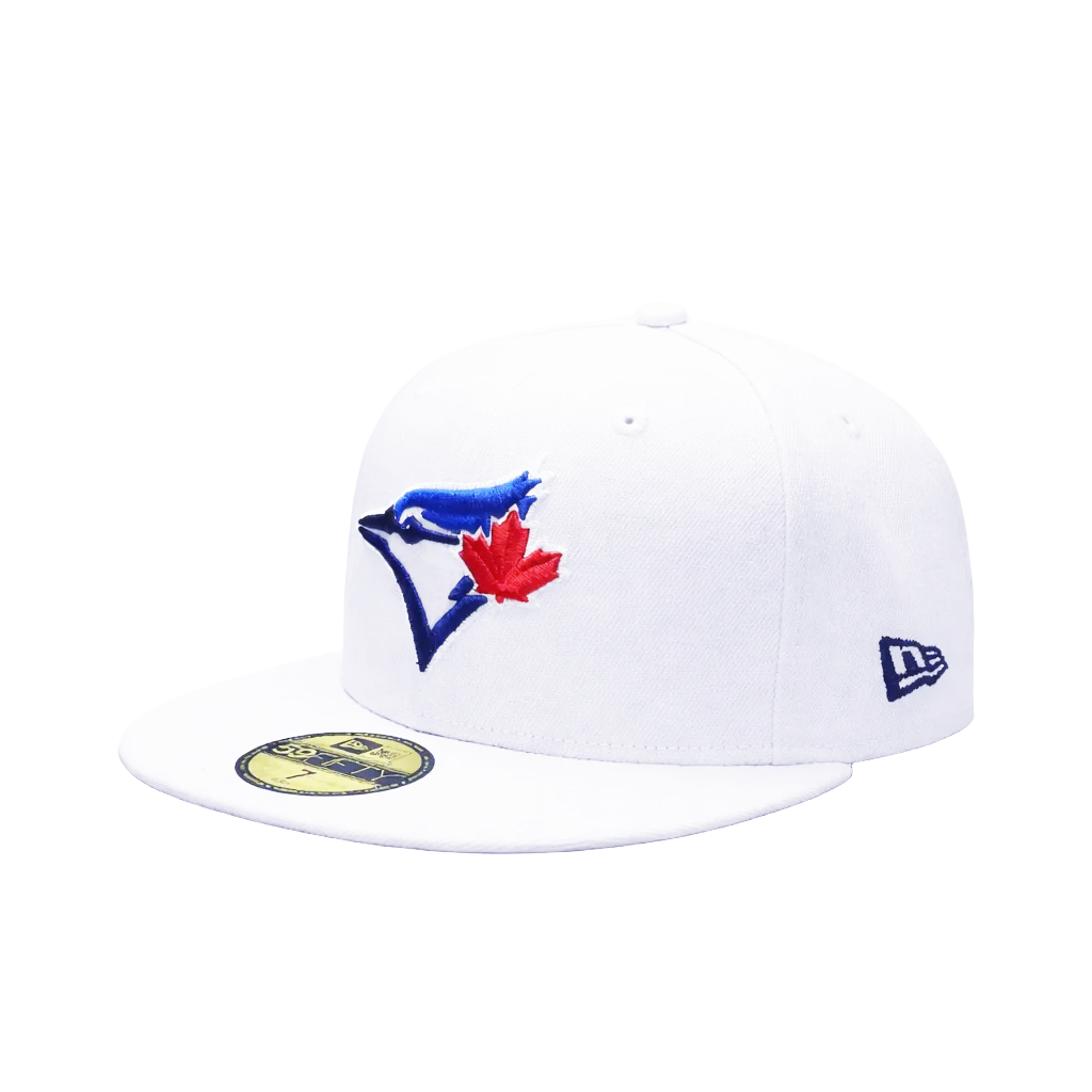 59FIFTY NEW ERA MLB 1992 WORLD SERIES TORONTO BLUE JAYS WHITE/BLUE FITTED HAT