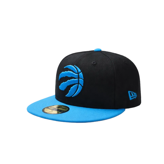 59FIFTY NEW ERA NBA TORONTO RAPTORS 1X CHAMPS BLACK/FANATIC BLUE FITTED HAT