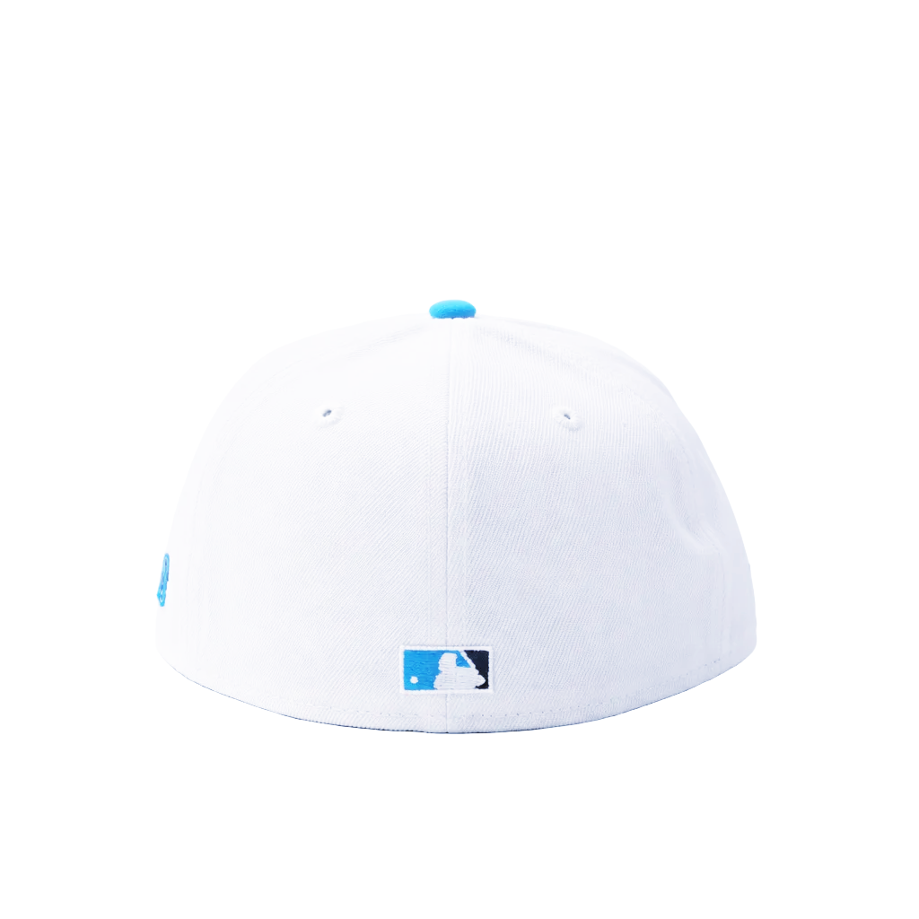 59FIFTY NEW ERA MLB 1992 WORLD SERIES TORONTO BLUE JAYS WHITE/FANATIC BLUE FITTED HAT