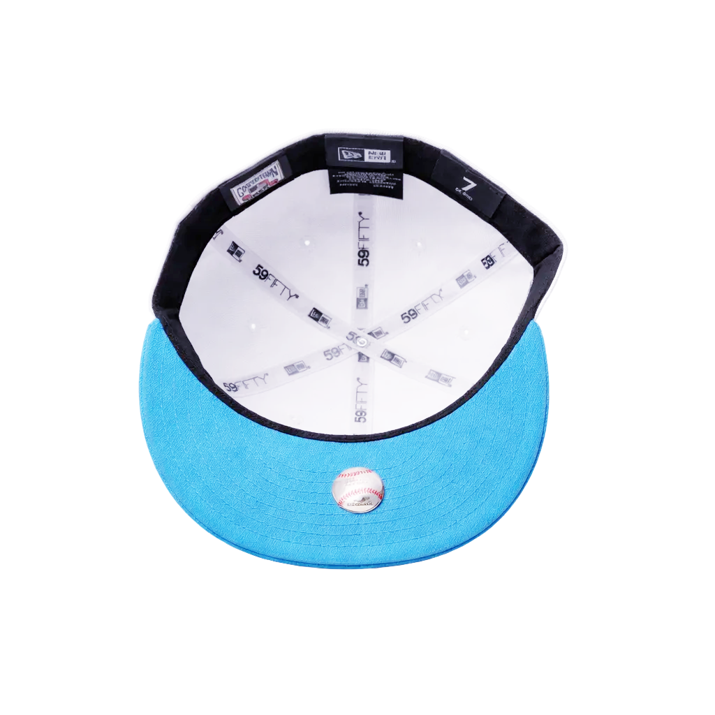 59FIFTY NEW ERA MLB 1992 WORLD SERIES TORONTO BLUE JAYS WHITE/FANATIC BLUE FITTED HAT