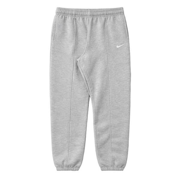 NIKE WOMEN'S W NSW MIS RISE LOOSE FIT FLEECE JOGGER PANTS (GREY)