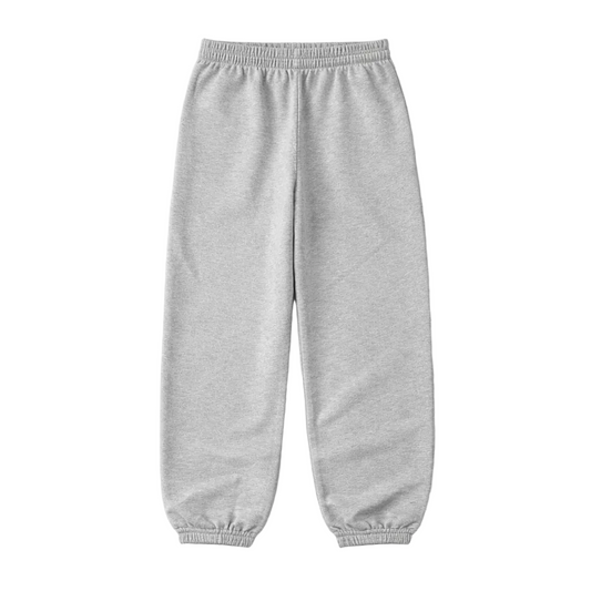 NIKE WOMEN'S W NSW MIS RISE LOOSE FIT FLEECE JOGGER PANTS (GREY)