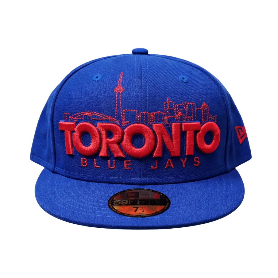 59FIFTY NEW ERA MLB TORONTO BLUE JAYS CITY SERIES ROYAL BLUE FITTED HAT