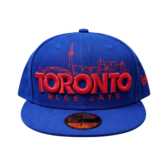 59FIFTY NEW ERA MLB TORONTO BLUE JAYS CITY SERIES ROYAL BLUE FITTED HAT