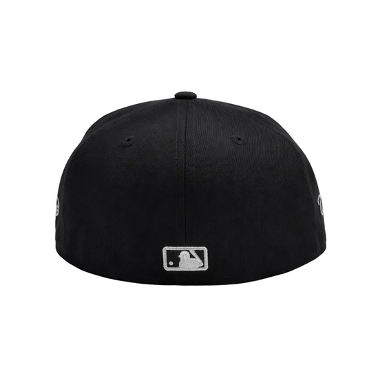 59FIFTY NEW ERA MEN'S MLB 1993 WORLD SERIES TORONTO BLUE JAYS BLACK/WHITE FITTED HAT