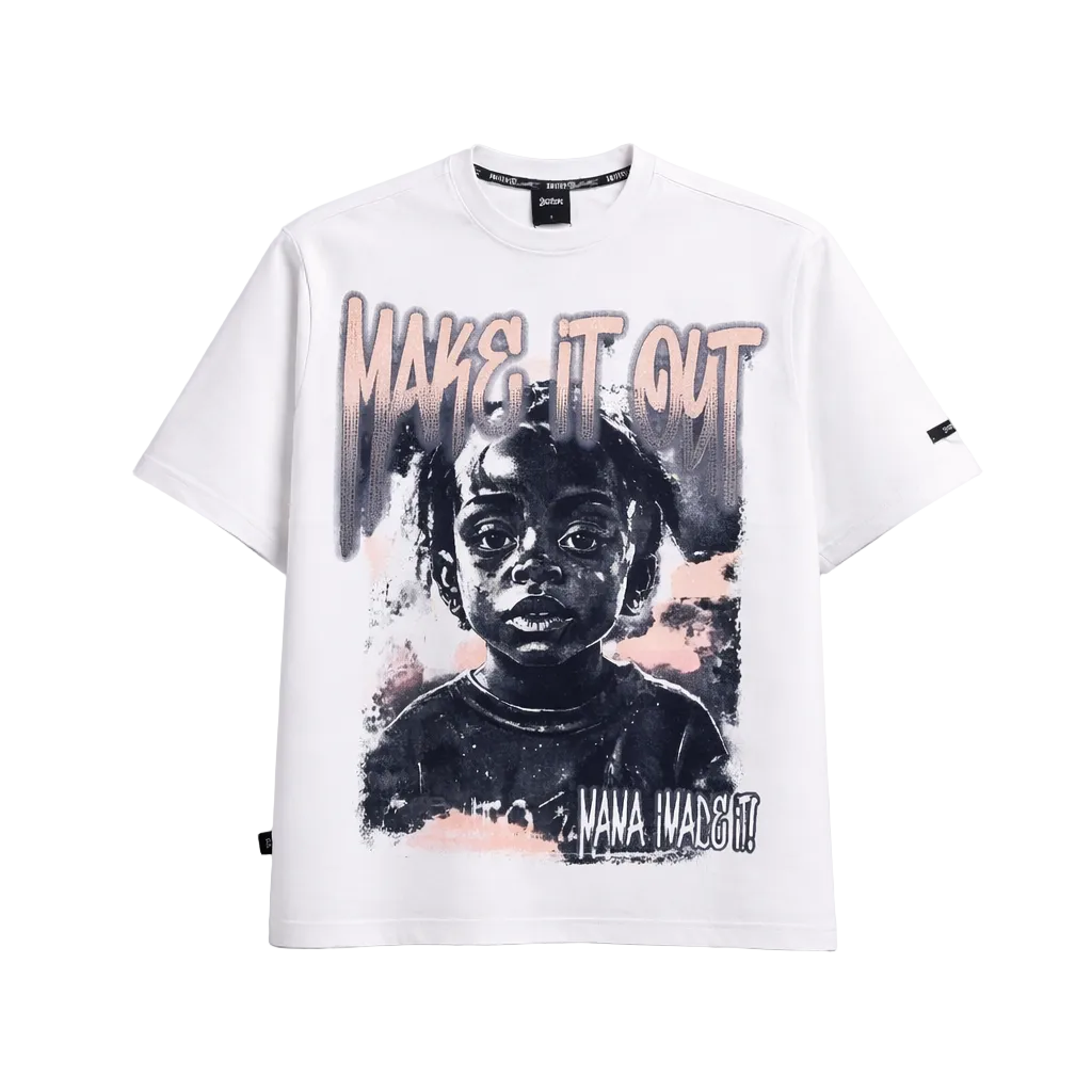 SWITCH MEN'S STAY DEVIOUS, MAKE IT OUT GRAPHIC T-SHIRT (WHITE)