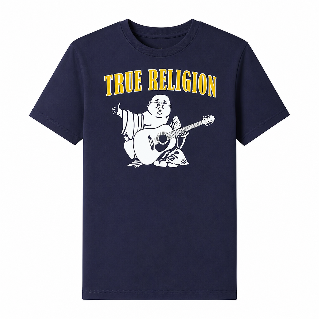 TRUE RELIGION BUDDHA LOGO TEE