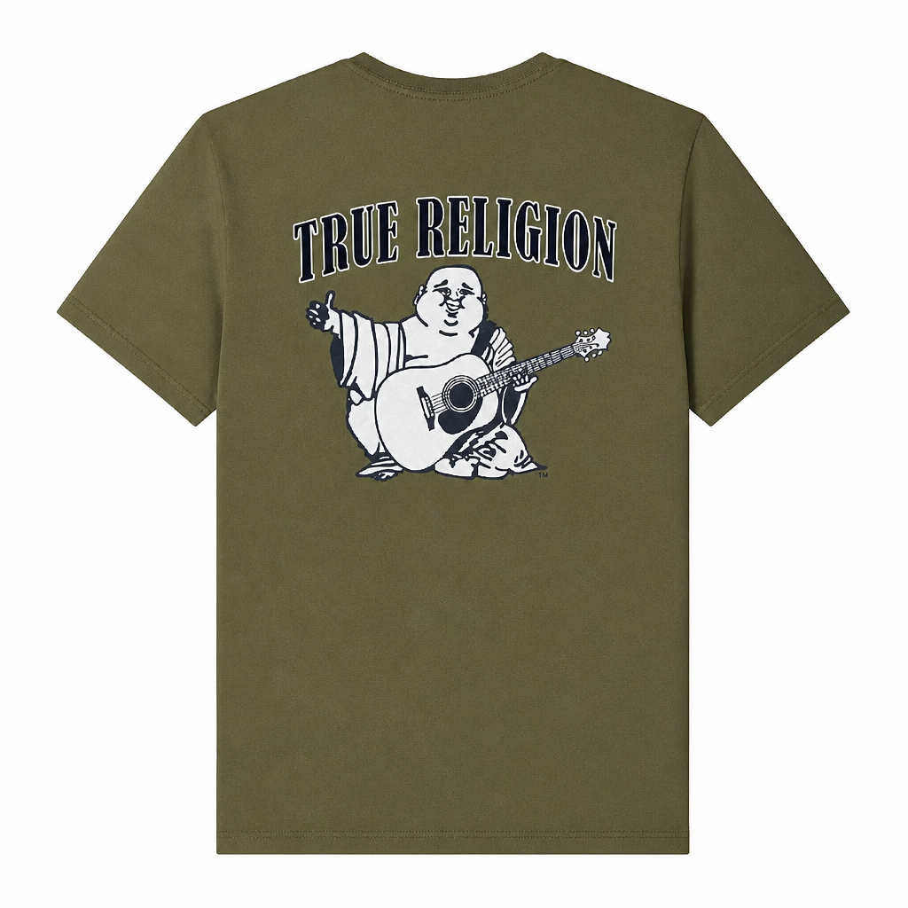 TRUE RELIGION BUDDHA LOGO TEE