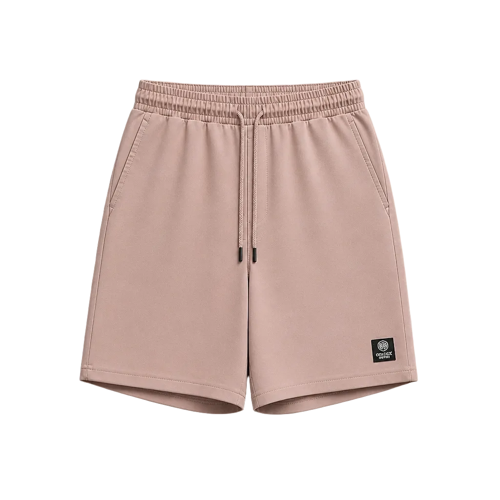 MEN'S SPORTS KNIT FRENCH TERRY SHORTS (PINK)