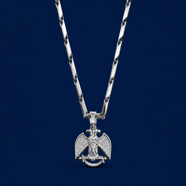 30INCH 5MM SILVER TONE STAINLESS STEEL BIRD PENDANT & CHAIN NECKLACE