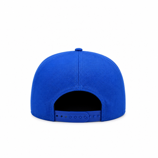 MEN'S NEW ERA MLB BLACK & ROYAL BLUE TORONTO BLUE JAYS 50TH SEASON PATCH 9FIFTY SNAPBACK HAT