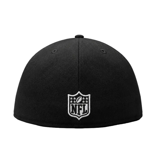 59FIFTY MEN'S NEW ERA NFL SAN FRANCISCO 49ERS BLACK W/ RHINESTONE LOGO FITTED HAT